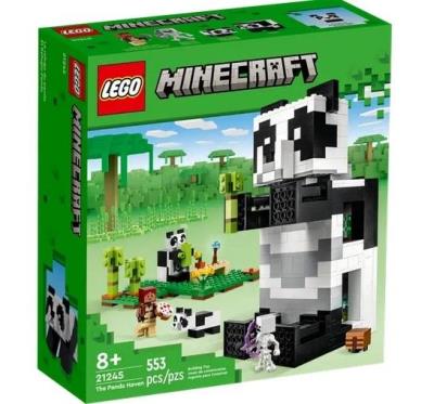 Opakowanie LEGO(R) MINECRAFT 21245 (4szt) Rezerwat pandy