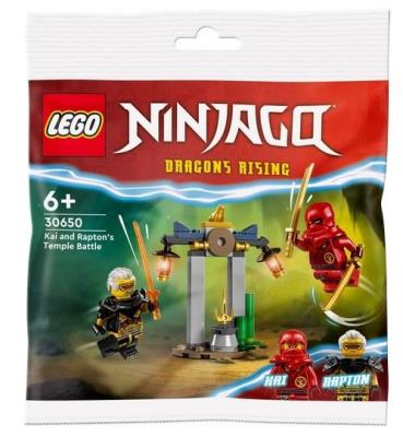 Opakowanie LEGO(R) NINJAGO 30650 Bitwa Kaia i Raptona w świąt.