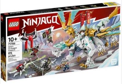 Opakowanie LEGO(R) NINJAGO 71786 (4szt) Lodowy smok Zane'a