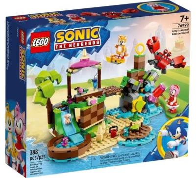 Opakowanie LEGO(R) SONIC 76992 (5szt) Wyspa dla zwierząt Amy