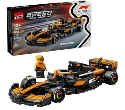 LEGO(R) SPEED CHAMPIONS 77251 (4szt) Bolid F1 McLare. Wydawca: LEGO(R). SmakLiter.pl Opakowanie LEGO(R) SPEED CHAMPIONS 77251 (4szt) Bolid F1 McLare