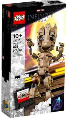 Opakowanie LEGO(R) SUPER HEROES 76217 (4szt) Ja jestem Groot