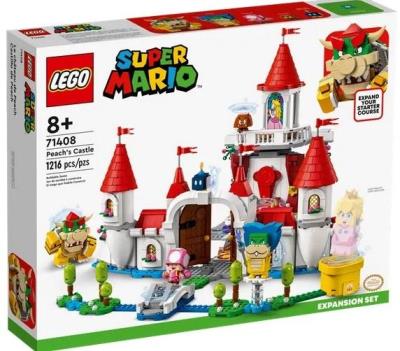 Opakowanie LEGO(R) SUPER MARIO 71408 (3szt) Zamek Peach