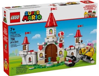 LEGO(R) SUPER MARIO 71435 Roy i bitwa na zamku Peach. Wydawca: LEGO(R). SmakLiter.pl Opakowanie LEGO(R) SUPER MARIO 71435 Roy i bitwa na zamku Peach