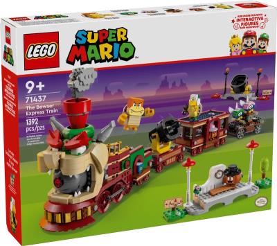 LEGO(R) SUPER MARIO 71437 Bowser i pociąg ekspresowy. Wydawca: LEGO(R). SmakLiter.pl Opakowanie LEGO(R) SUPER MARIO 71437 Bowser i pociąg ekspresowy