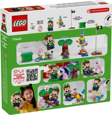 LEGO(R) SUPER MARIO 71440 Przygody z figurką Luigi. Wydawca: LEGO(R). SmakLiter.pl Opakowanie LEGO(R) SUPER MARIO 71440 Przygody z figurką Luigi