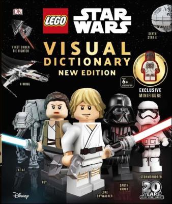 Okładka książki LEGO Star Wars Visual Dictionary New Edition