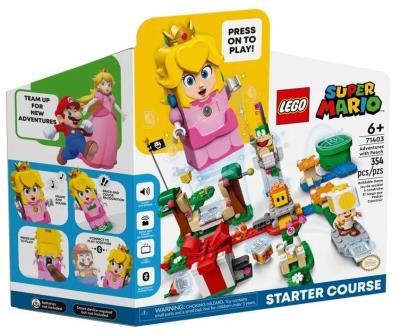Opakowanie Lego SUPER MARIO 71403 Przygody z Peach - zestaw startowy