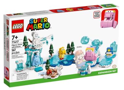 Opakowanie Lego SUPER MARIO 71417 Śniegowa przygoda Fliprusa - zestaw rozszerzający