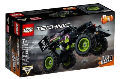 Opakowanie Lego TECHNIC 42118 (4szt) Monster Jam Grave Digger