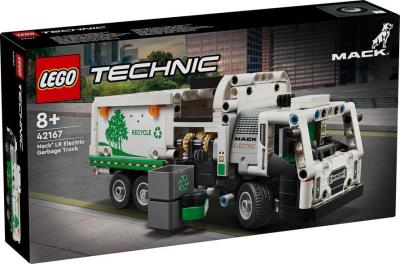 Opakowanie Lego TECHNIC 42167 Śmieciarka Mack LR Electric