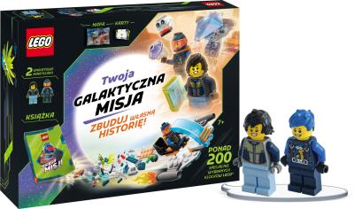 Okładka książki LEGO. Twoja galaktyczna misja. Zbuduj własną historię!