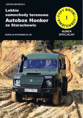 Okładka książki Lekkie samochody terenoweAutobox Honker zeStarachowic (numer specjalny)