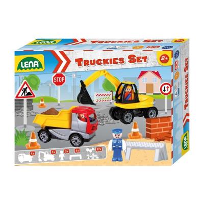 Opakowanie Lena Truckies Zestaw pojazdów budowlanych
