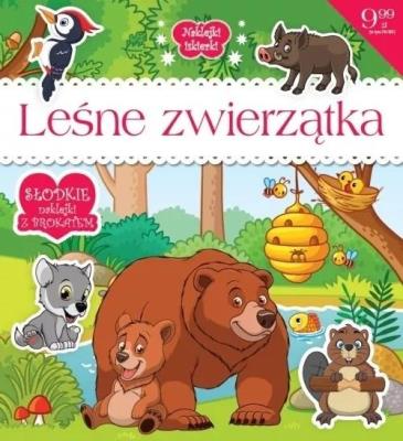 Leśne zwierzątka. Autor:   Praca zbiorowa. SmakLiter.pl Okładka książki Leśne zwierzątka