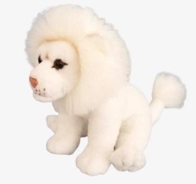 Opakowanie Lew biały siedzący 20cm