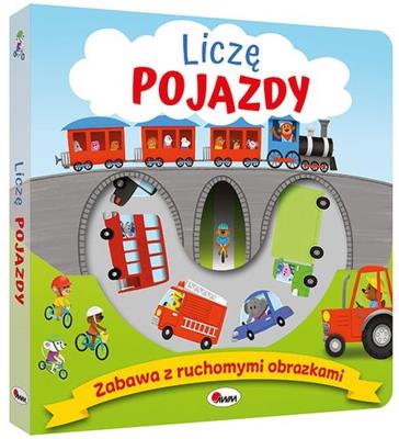 Liczę pojazdy. Autor: Natalia Kawałko-Dzikowska. SmakLiter.pl Okładka książki Liczę pojazdy