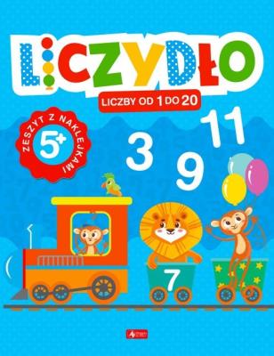 Liczydło. Liczby od 1 do 20. Autor:   Praca zbiorowa. SmakLiter.pl Okładka książki Liczydło. Liczby od 1 do 20