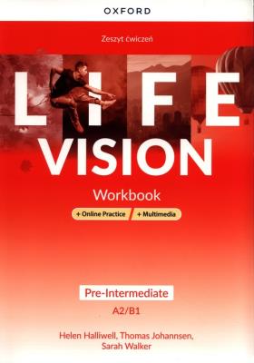 Okładka książki Life Vision Pre-Intermediate WB+online+multimedia