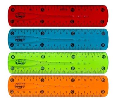 Opakowanie Linijka 15cm flexi MIX