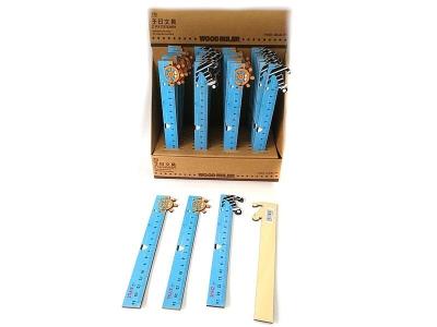 Opakowanie Linijka drewniana (36szt)