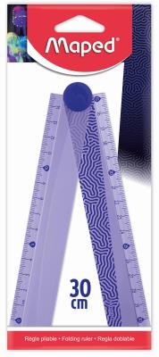 Linijka składana Deepsea 30cm MAPED. Wydawca: Maped. SmakLiter.pl Opakowanie Linijka składana Deepsea 30cm MAPED