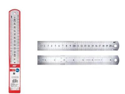 Opakowanie Linijka ze stali nierdzewnej 20cm