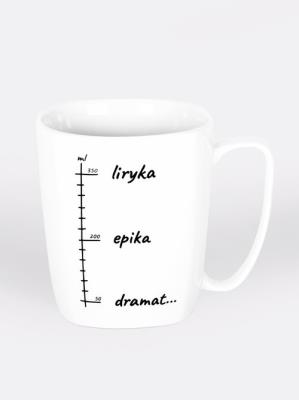 Opakowanie Liryka epika dramat kubek