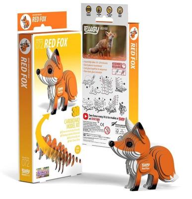 Opakowanie Lis Eugy. Eko Układanka 3D