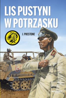 Lis pustyni w potrzasku. Autor: J. Prestone. SmakLiter.pl Okładka książki Lis pustyni w potrzasku