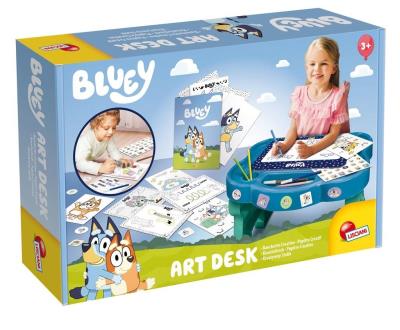 Lisciani Bluey Art Desk. Wydawca: Lisciani. SmakLiter.pl Opakowanie Lisciani Bluey Art Desk