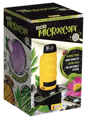 Lisciani I'm a Genius Mały mikroskop 304-105557. Wydawca: Lisciani. SmakLiter.pl Opakowanie Lisciani I'm a Genius Mały mikroskop 304-105557