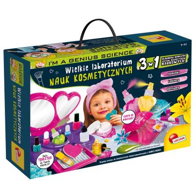 Lisciani I'm a Genius Wielkie laboratorium nauk kosmetycznych 304-PL102662. Wydawca: Lisciani. SmakLiter.pl Opakowanie Lisciani I'm a Genius Wielkie laboratorium nauk kosmetycznych 304-PL102662