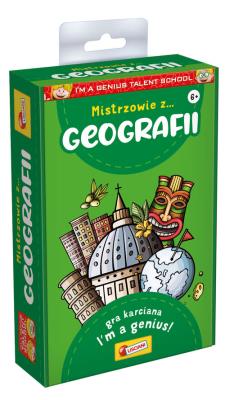 Opakowanie LISCIANI IM A GENIUS MISTRZOWIE Z GEOGRAFII