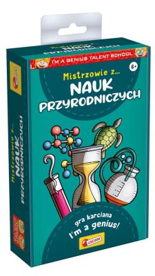 Opakowanie LISCIANI IM A GENIUS MISTRZOWIE Z NAUK PRZYRODNICZYCH