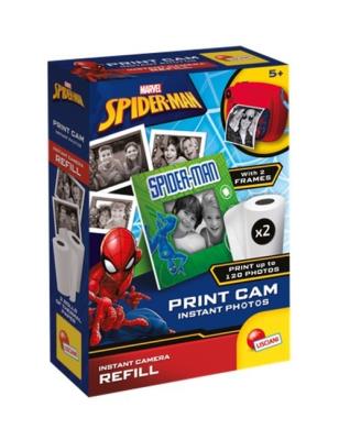 Lisciani Spiderman Print Cam 2 rolki do zdjęć. Wydawca: Lisciani. SmakLiter.pl Opakowanie Lisciani Spiderman Print Cam 2 rolki do zdjęć