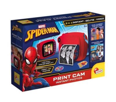 Lisciani Spiderman Print Cam. Wydawca: Lisciani. SmakLiter.pl Opakowanie Lisciani Spiderman Print Cam