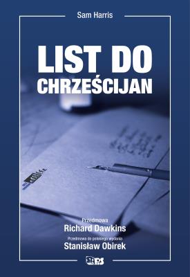 List do Chrześcijan. Autor: Sam Harris. SmakLiter.pl Okładka książki List do Chrześcijan