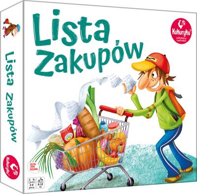 Lista zakupów. Wydawca: Kukuryku. SmakLiter.pl Opakowanie Lista zakupów