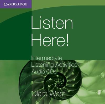 Listen Here! Intermediate Listening Activities Audio CDs. Autor: West Clare. SmakLiter.pl Okładka książki Listen Here! Intermediate Listening Activities Audio CDs