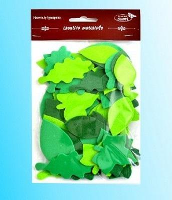 Opakowanie Listki tonacja zielona 60szt