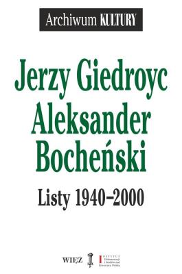 Okładka książki Listy 1940-2000