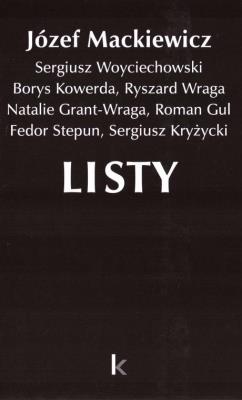 Listy T.36. Autor: Józef Mackiewicz. SmakLiter.pl Okładka książki Listy T.36