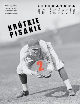 Okładka książki Literatura na świecie 1-2/20022