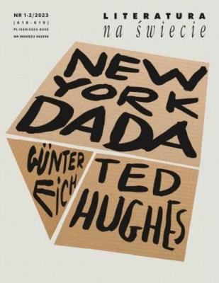 Okładka książki Literatura na świecie 1-2/2023