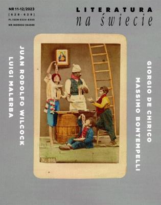 Okładka książki Literatura na świecie 11-12/2023