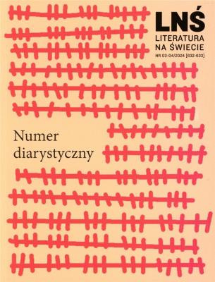 Opakowanie Literatura na świecie 3-4/2024