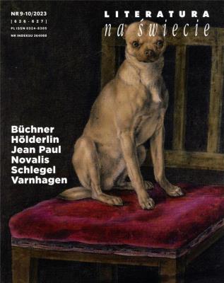 Okładka książki Literatura na świecie 9-10/2023