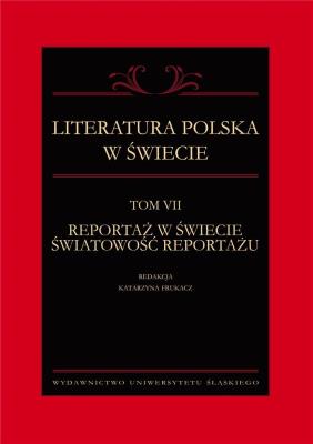 Okładka książki Literatura polska w świecie T.7