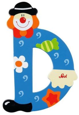 Opakowanie Literka D Klaun